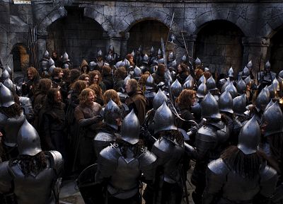 The Lord of the Rings, Sean Bean, Gondor, Osgiliath, Faramir, Boromir, David Wenham - random desktop wallpaper