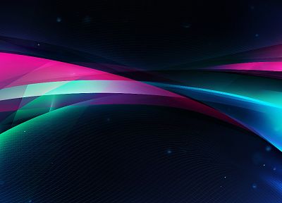abstract, multicolor, waves, design - random desktop wallpaper