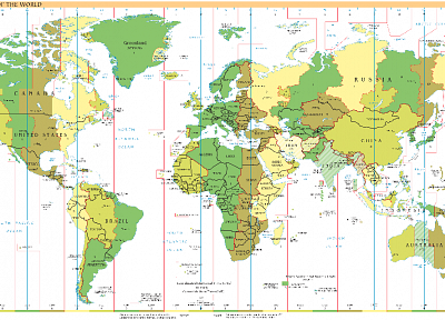 maps, charts, time zones - random desktop wallpaper