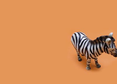 minimalistic, zebras, simple background - random desktop wallpaper