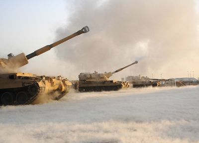 army, tanks, artillery - duplicate desktop wallpaper