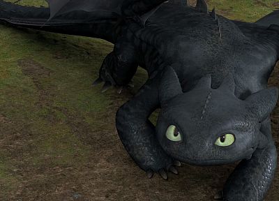 toothless, How to Train Your Dragon - duplicate desktop wallpaper