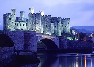 castles, bridges - random desktop wallpaper