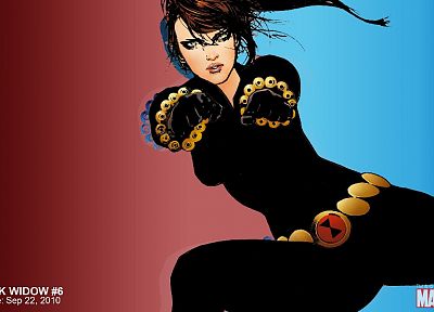 Black Widow, Marvel Comics - random desktop wallpaper