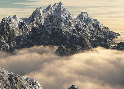 mountains - duplicate desktop wallpaper