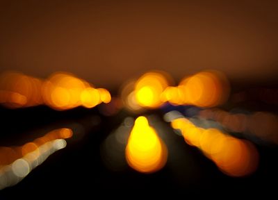 lights, bokeh, blurred - related desktop wallpaper