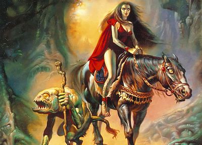 fantasy, fantasy art, Boris Vallejo - desktop wallpaper