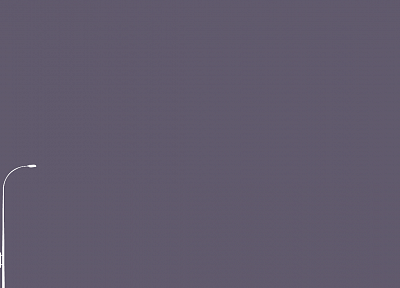 minimalistic, purple, lamp posts - random desktop wallpaper