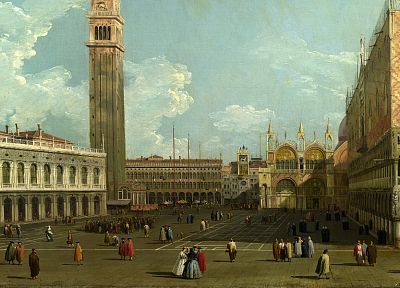 paintings, mark, Venice, Italy, San Marco, squares - desktop wallpaper