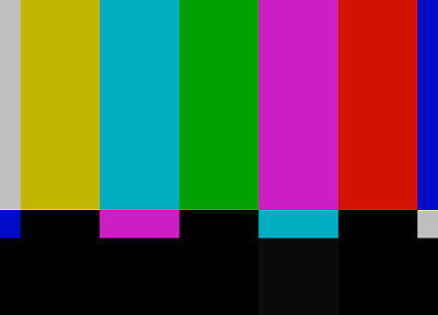 TV, multicolor, test pattern - random desktop wallpaper