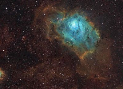 outer space, stars, nebulae, gas cloud - random desktop wallpaper