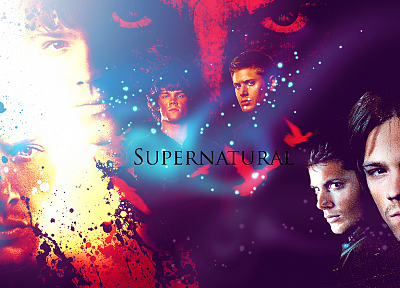 Supernatural, Jensen Ackles, Jared Padalecki, Dean Winchester, Sam Winchester - duplicate desktop wallpaper