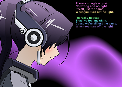 quotes, purple, Kyoukai Senjou no Horizon - desktop wallpaper