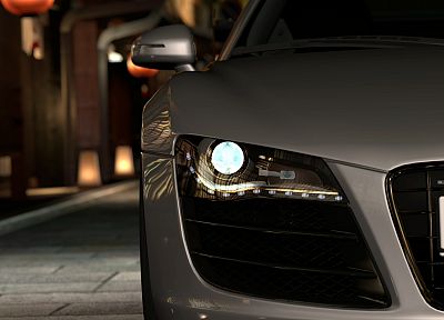 video games, cars, Audi, Audi R8, Gran Turismo 5 - related desktop wallpaper