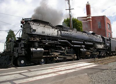 trains, Steam train, vehicles, locomotives, steam locomotives, Challenger, Union Pacific, 4-6-6-4, Mallet locomotives - related desktop wallpaper