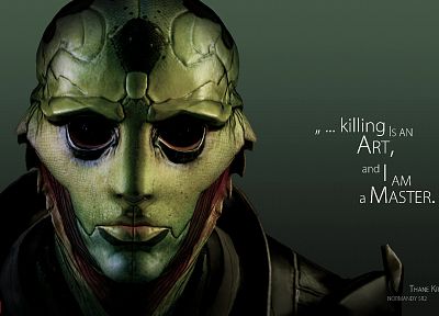 quotes, Mass Effect, Thane, Mass Effect 2 - desktop wallpaper