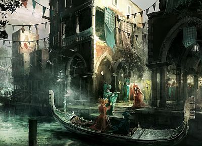 concept art, Assassins Creed 2 - desktop wallpaper