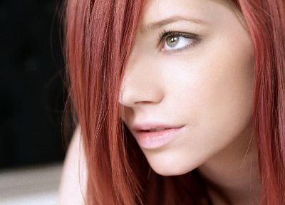women, redheads, Ariel Piper Fawn - duplicate desktop wallpaper