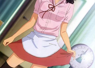 short hair, Amagami SS, Tanamachi Kaoru, anime girls, black hair - desktop wallpaper