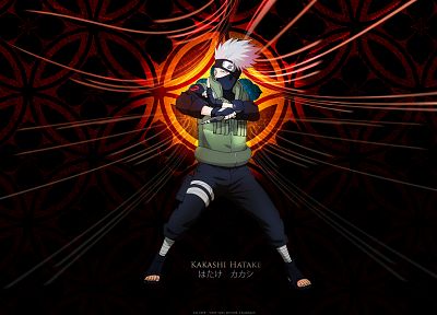 Naruto: Shippuden, Kakashi Hatake - desktop wallpaper
