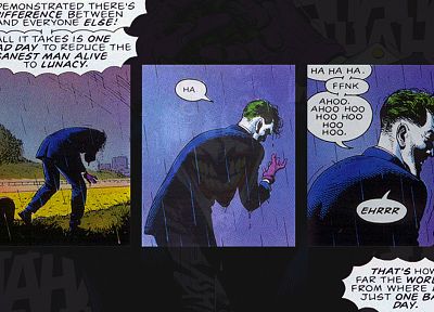 DC Comics, The Joker, Killing Joke - desktop wallpaper
