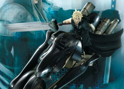 Final Fantasy VII Advent Children, Sephiroth, Cloud Strife - random desktop wallpaper