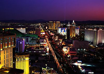 cityscapes, Las Vegas, buildings - desktop wallpaper