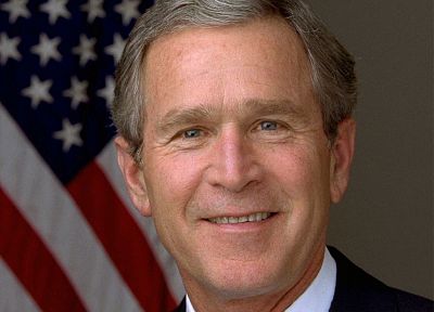 George Bush - random desktop wallpaper
