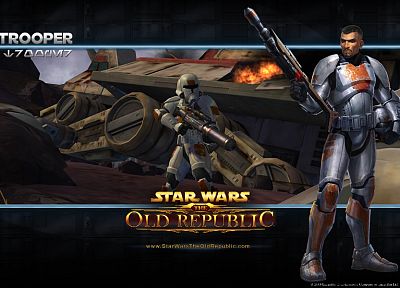 Star Wars, video games, republic, old - desktop wallpaper