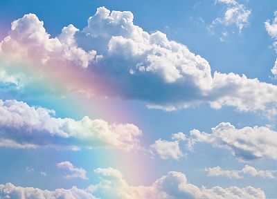 rainbows, skyscapes - desktop wallpaper