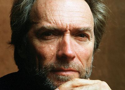 Clint Eastwood, actors - duplicate desktop wallpaper