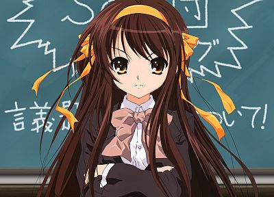 The Melancholy of Haruhi Suzumiya, anime, The Disappearance Of Haruhi Suzumiya, Suzumiya Haruhi - duplicate desktop wallpaper