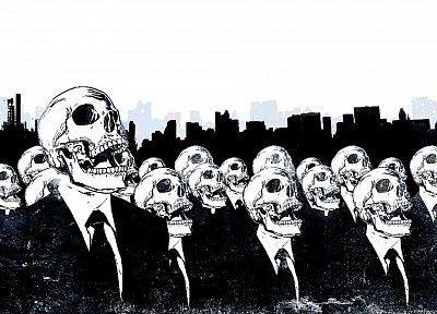 skulls, Alex Cherry - random desktop wallpaper