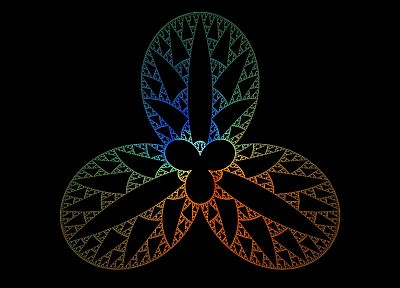 symbol, sierpinski's triangle, mobius transformations - desktop wallpaper