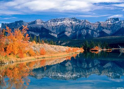 mountains, landscapes, lakes - desktop wallpaper