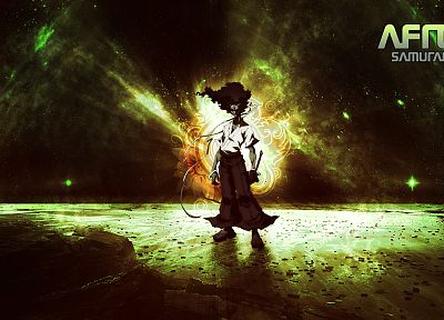 Afro Samurai, anime - related desktop wallpaper