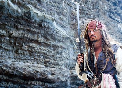 movies, Pirates of the Caribbean, Johnny Depp, actors, Captain Jack Sparrow - random desktop wallpaper