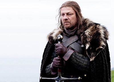 Game of Thrones, A Song of Ice and Fire, Sean Bean, TV series, Eddard 'Ned' Stark, swords, House Stark - desktop wallpaper