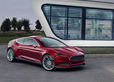 cars, Ford Evos Concept - duplicate desktop wallpaper