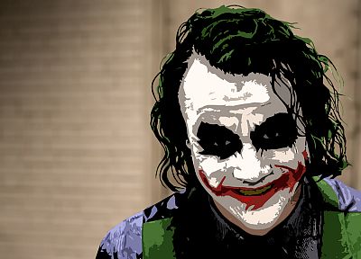 The Joker, Heath Ledger, The Dark Knight - random desktop wallpaper