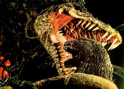 Godzilla, biollante, Godzilla vs. Biollante - random desktop wallpaper