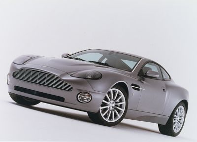 cars, Aston Martin, vehicles, Aston Martin V12 Vanquish, front angle view - random desktop wallpaper