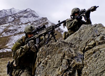 soldiers, army, snipers, Oakley, m14 - desktop wallpaper