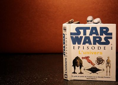 Star Wars, stormtroopers, books, miniature, figurines, action figures, puppets - desktop wallpaper