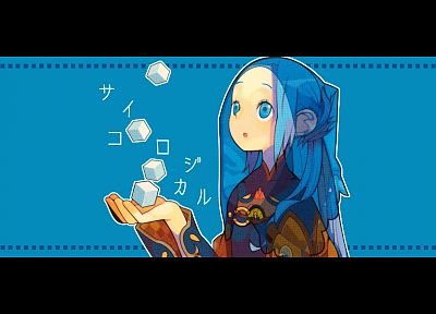 blocks, paint, anime, anime girls, Zaregoto - related desktop wallpaper