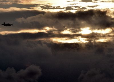 clouds, planes, skyscapes - related desktop wallpaper