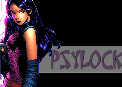 Psylocke, Marvel Comics - popular desktop wallpaper