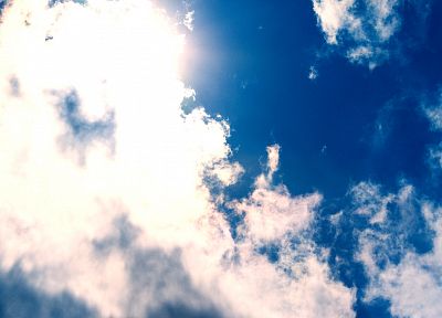 clouds, Sun, skyscapes - random desktop wallpaper