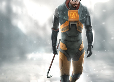 Gordon Freeman, Half-Life 2 - random desktop wallpaper