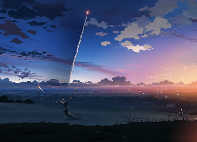 screenshots, Makoto Shinkai, 5 Centimeters Per Second - random desktop wallpaper